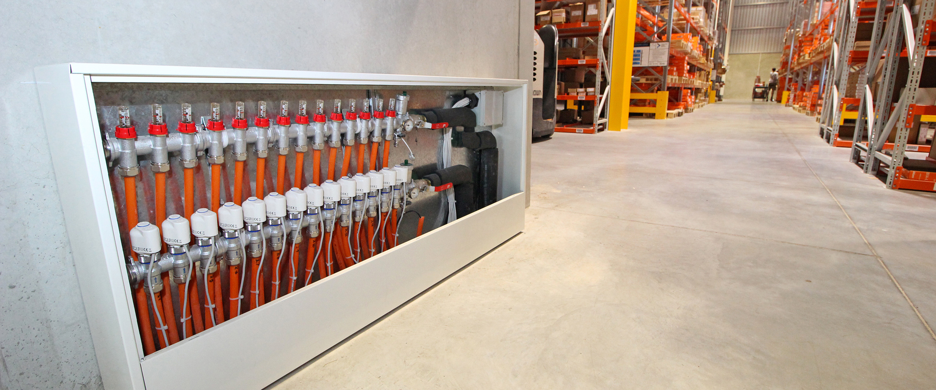Commercial Underfloor Installatino