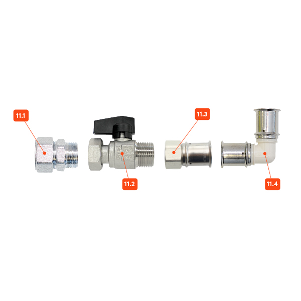 KIT 11 - 20mm - Sub-HBC Connection Kit image