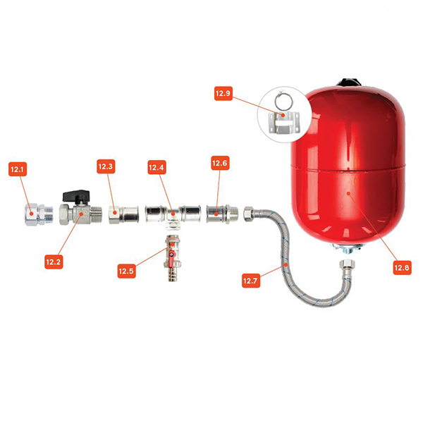 KIT 12 - Expansion Vessel Kit image