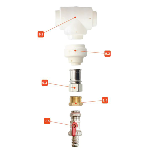 KIT 9 - 32mm - Drain Point Kit image
